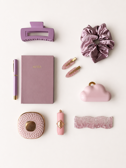 Mauve Rose Edit Bundle – Blush Everyday Essentials Set