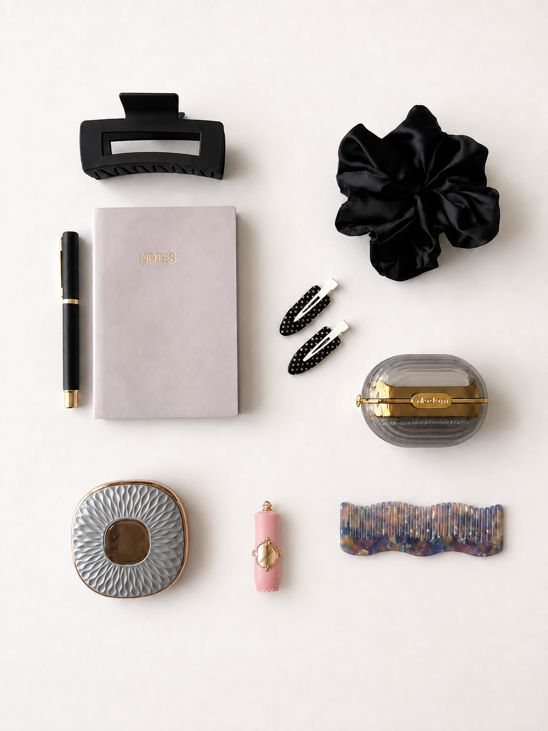 Midnight Edit Bundle – 15-Piece Everyday Bag Essentials Set