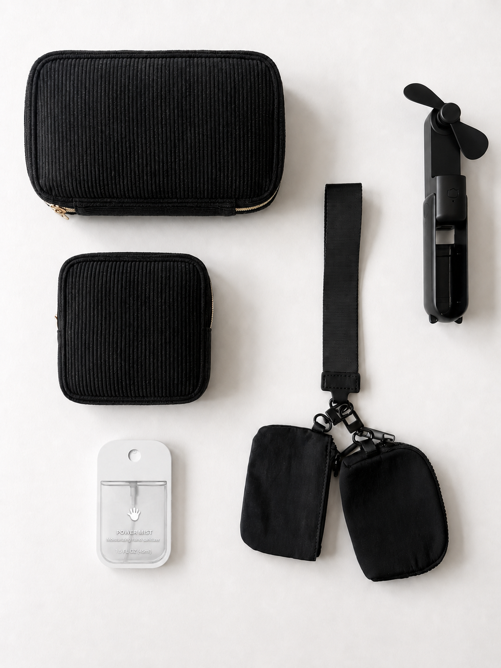 Midnight Edit Bundle – 15-Piece Everyday Bag Essentials Set