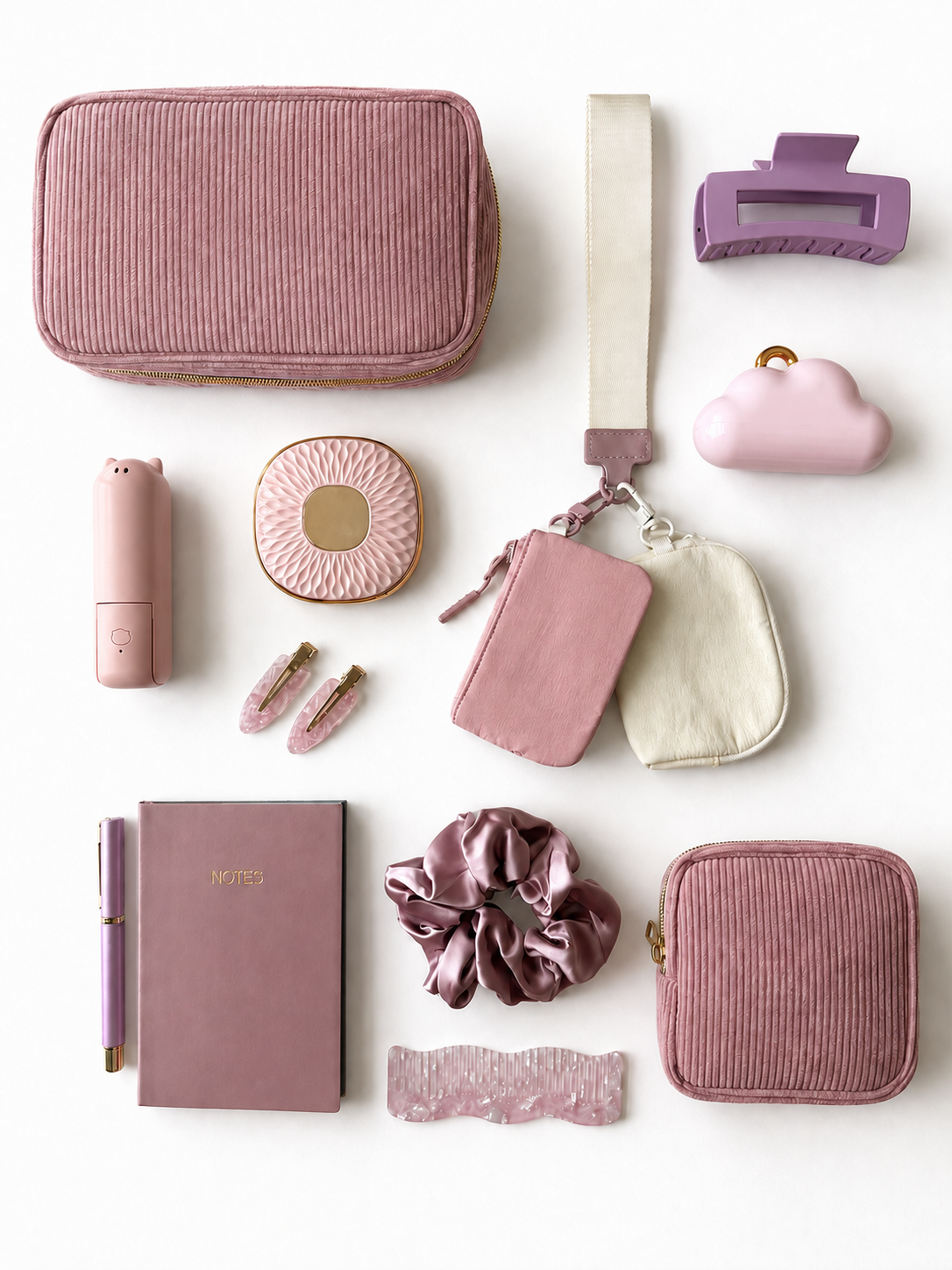 Mauve Rose Edit Bundle – Blush Everyday Essentials Set